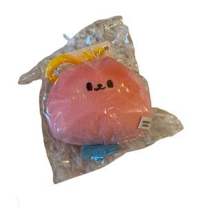 Cute Stuffed Animal Design Bag/Luggage Charm. Pink. OS. Plushie. Kidcore. Gifts.